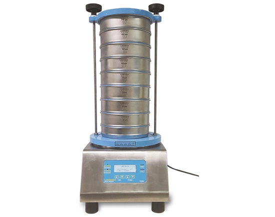Vibratory Sieve Shaker can be used for sieving any kind of substance such as sand, rocks, clay, etc