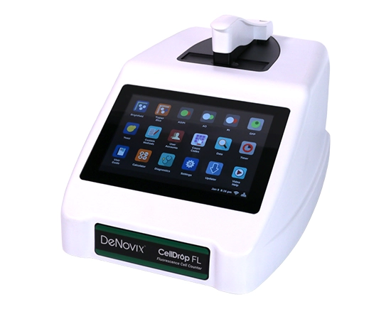 Automated Cell Counters have Dual fluorescence and bright-field optics options.