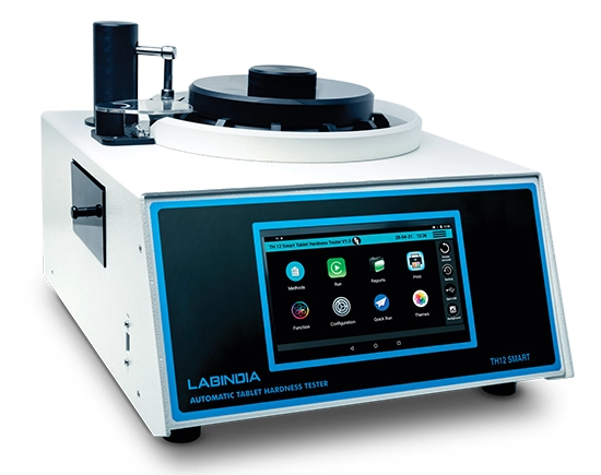 Tablet Hardness Tester can perform Automatic run continuously up to 1-100 tablets. 
